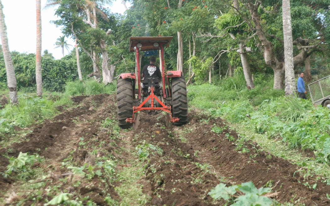 Tractors are in high demand in Tonga to till ash into the soil after the 2022 volcanic eruption