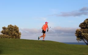 Marathon golfer Shanon Stallard of Taranaki