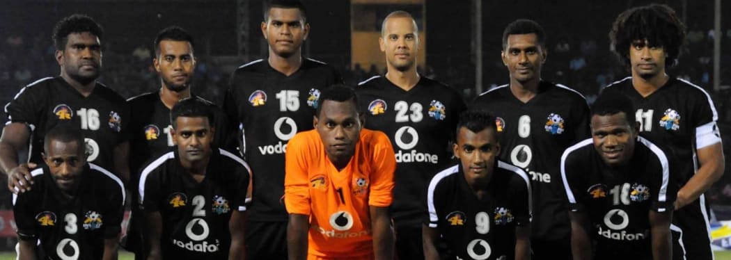 Fiji's Ba Football Team during the 2015 OFC Champions League