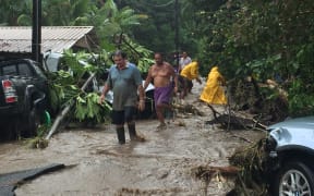 Tahiti's east hit by deluge