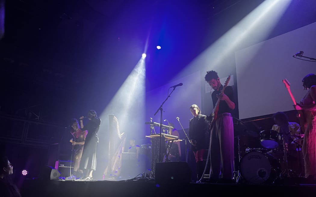 Princess Chelsea performs at Q Theatre at the Taite Music Awards 2024.