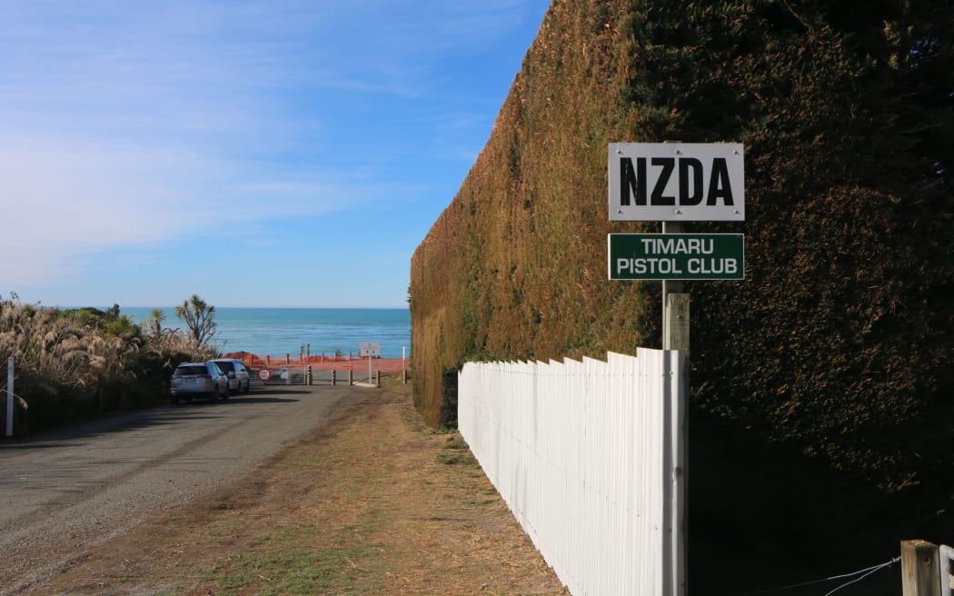 The South Canterbury Deerstalkers Association and the Timaru Pistol Club shared clubroom on the edge of Patiti Point is under attack from Pacific Ocean.