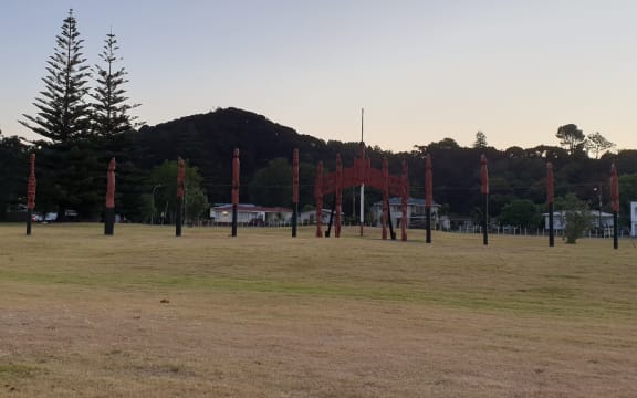 Tents will start going up on the Te Tii lawn in coming days as people from iwi far and wide descend on Waitangi to take part in the week's events.