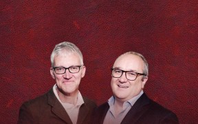 British historians Tom Holland and Dominic Sandbrook - hosts of the podcast The Rest is History