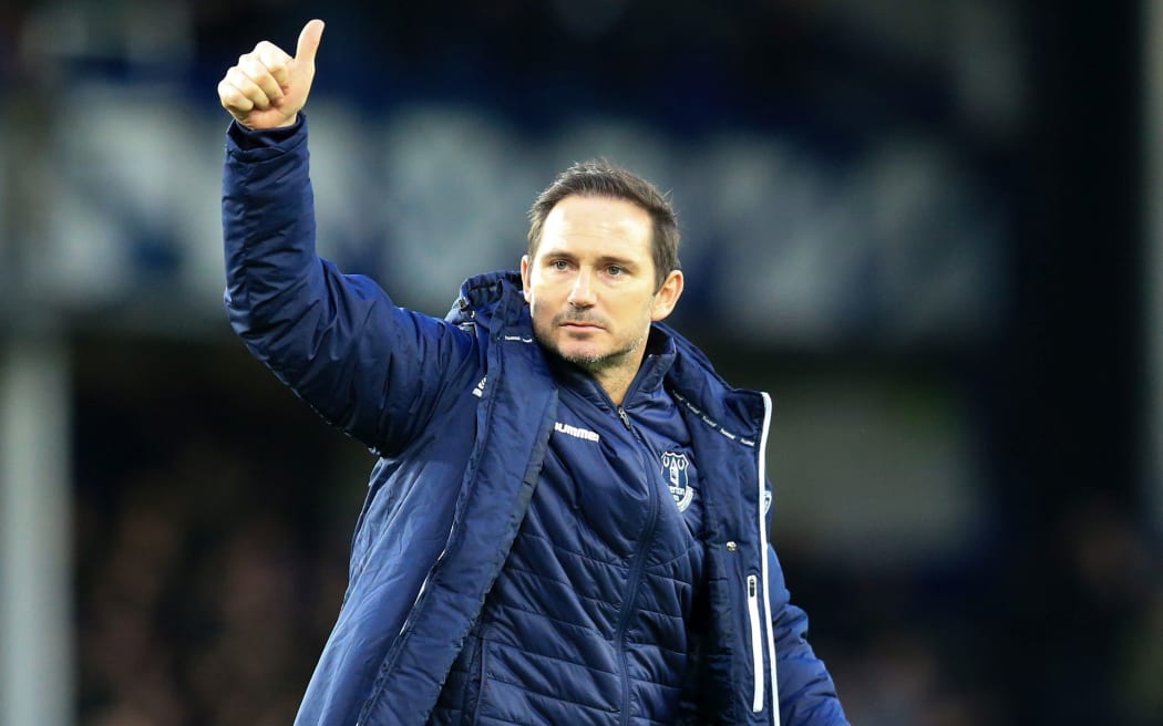 Everton manager Frank Lampard