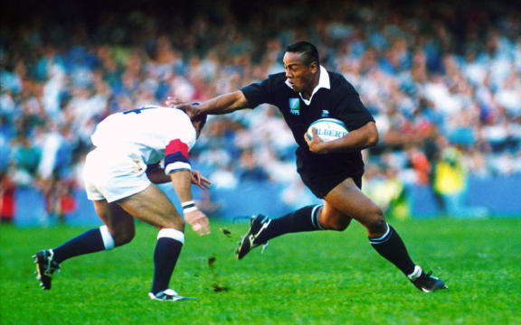 Jonah Lomu in action RWC 1995