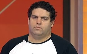 TVNZ screengrab. Blogger Cameron Slater.