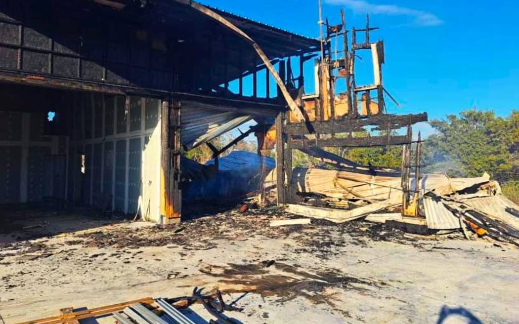The Païta emergency intervention centre was torched before its official opening
