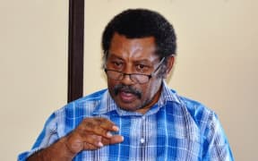 Chief Secretary to Papua New Guinea's government Sir Manasupe Zurenuoc.