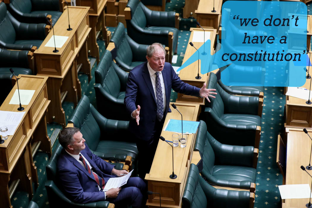 Nick Smith has wrongly claimed that New Zealand has no constitution