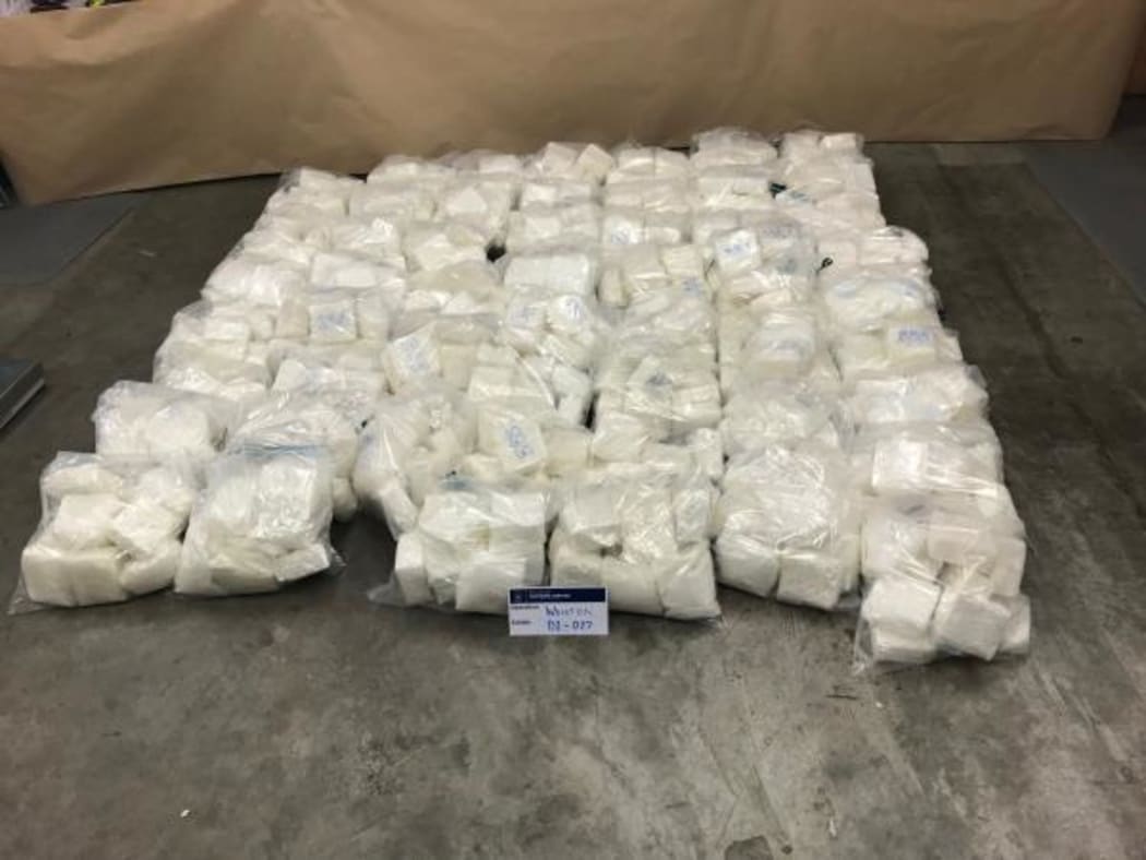 613 kilograms of methamphetamine was seized by police and Customs at the border during Operation Weirton.