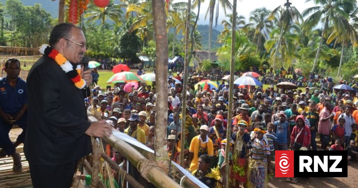 PNG PM opens road link in Middle Ramu | RNZ