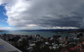 The weather changes from a northerly to a southerly in Wellington.