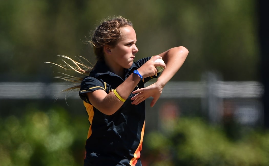 Wellington bowler Amelia Kerr
