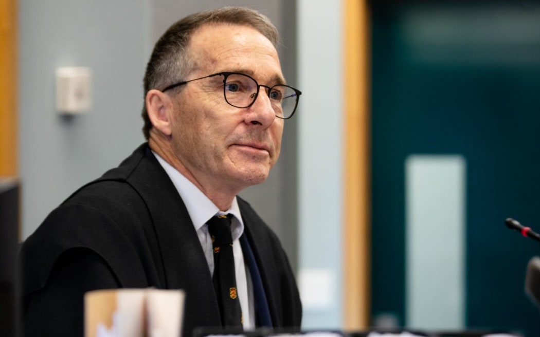 New Zealand judge, Justice Mark Woolford.