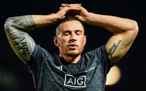 All Black midfielder Sonny Bill Williams.