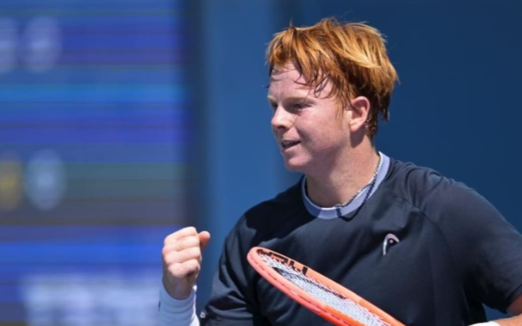 New Zealand-born tennis player Jamie Mackenzie.