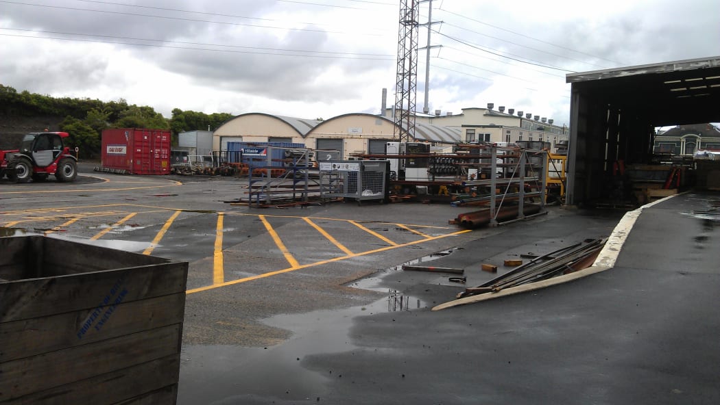 A view of the Hillside workshops.