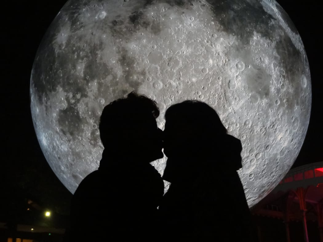 Museum of the Moon by Luke Jerram. OORtreders Festival, Belgium, 2016.
