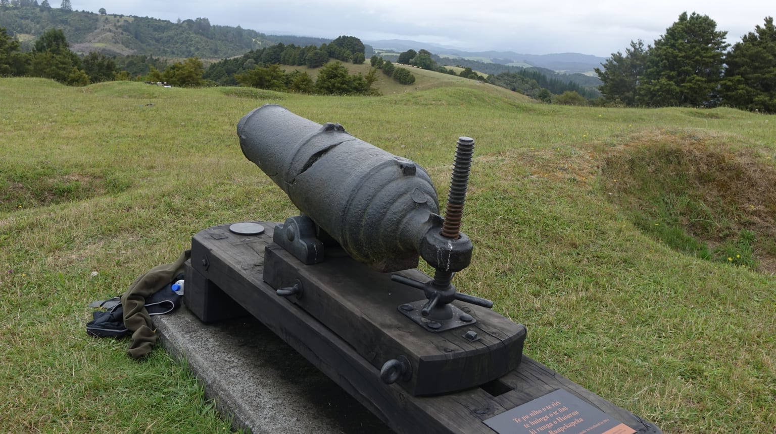 The site of the battle of Ruapekapeka.