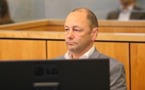 Hamish Mark Sansom at the High Court in Auckland.