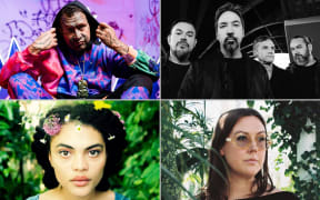 (Clockwise from top left) Rob Ruha, Shihad, Nadia Reid, and Estère.