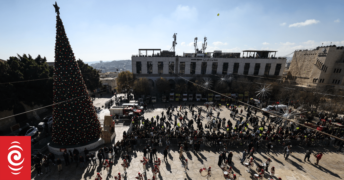 Bethlehem celebrates first festive Christmas since Gaza war