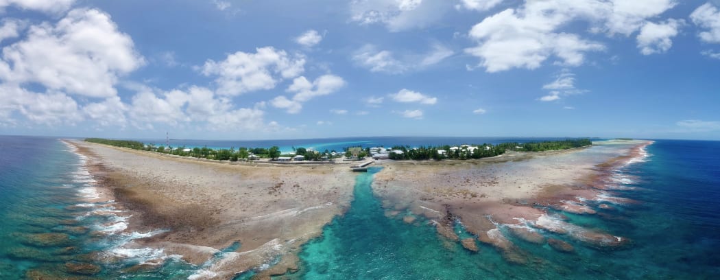 Tua Channel on Nukunonu