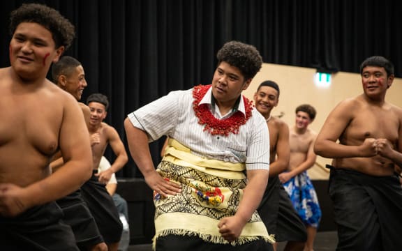 Te Aratai College and Mairehau High School Polyfest Group