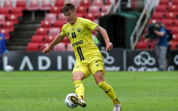 James Mcgarry of the Wellington Phoenix.