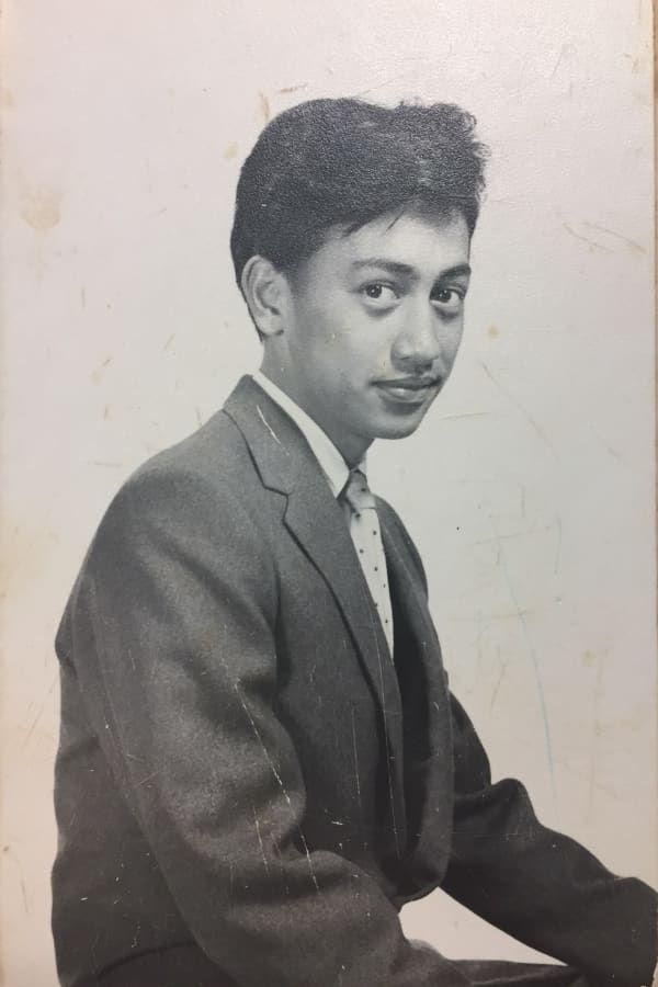 Witi Ihimaera aged 16.