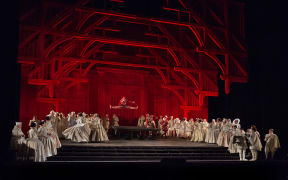 A scene from Maria Stuarda at The Met