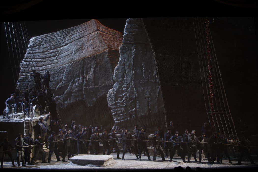 A scene from The Flying Dutchman