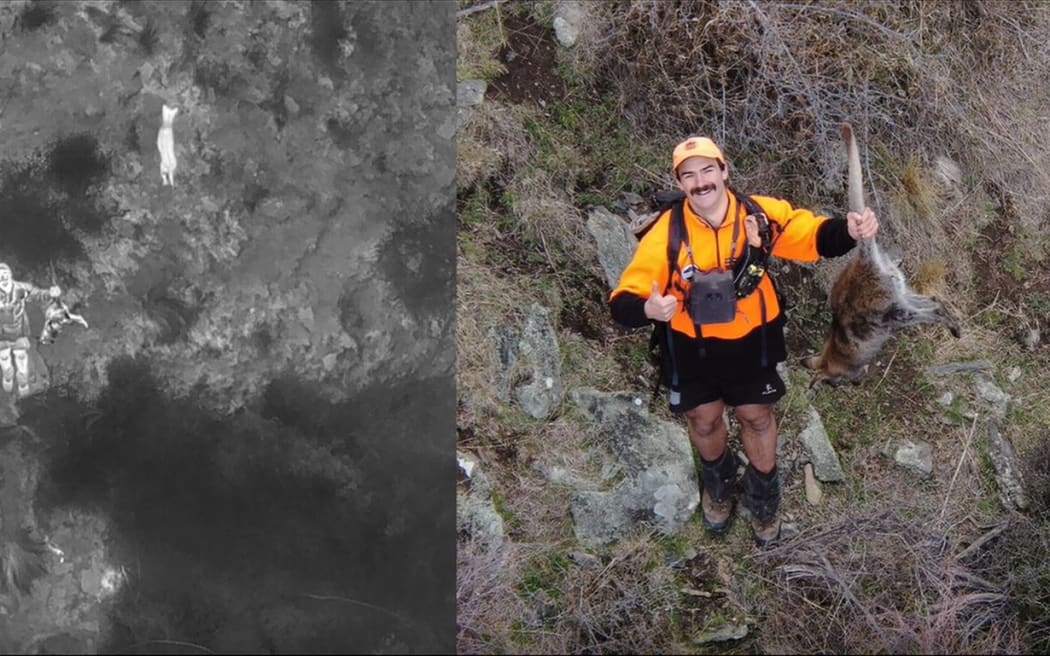 Thermal image and a successful hunt