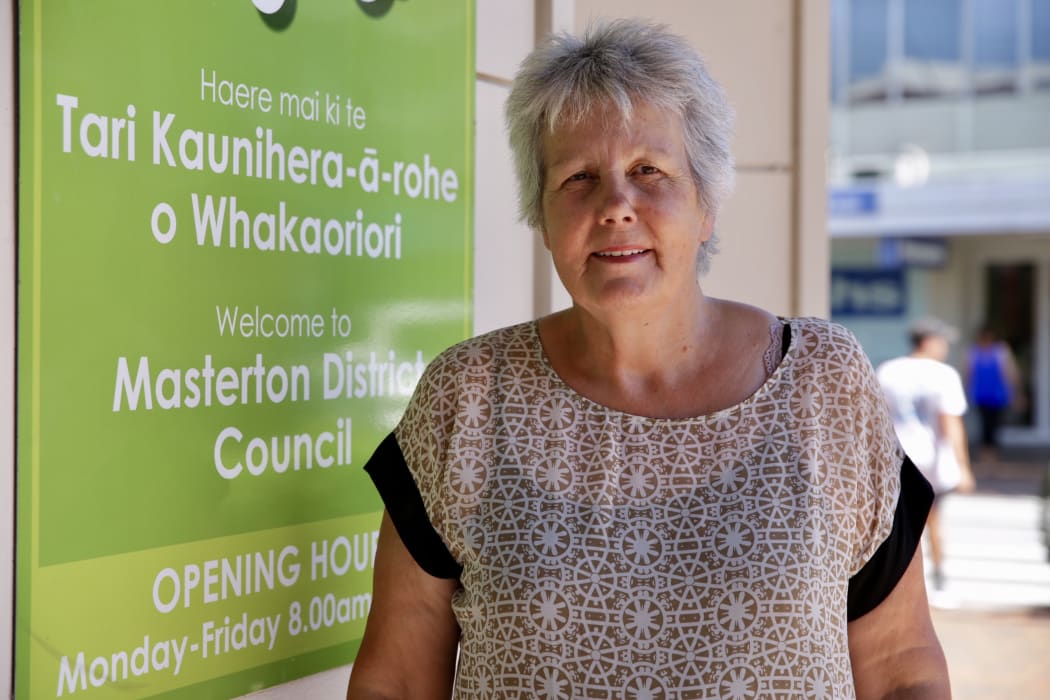 Mayor of Masterton Lyn Patterson. Masterton reached 33 degrees, prompting children still on school holidays to take shelter at home or the pool.