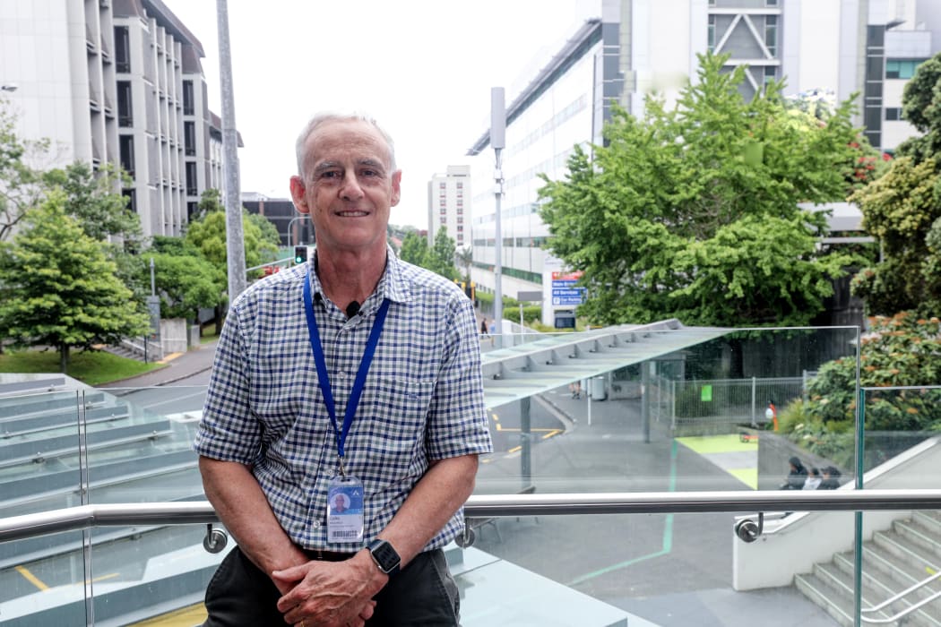 Auckland City Hospital doctor Colin McArthur works in the Intensive Care Unit.