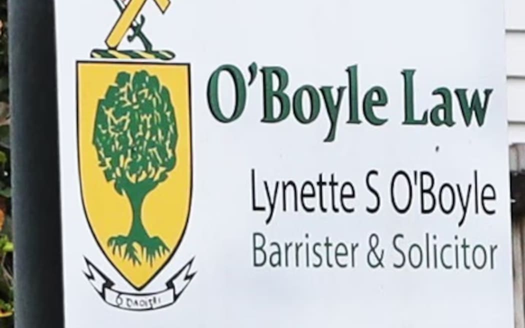 Lynette O'Boyle was censured by the Lawyers and Conveyancers Disciplinary Tribunal.