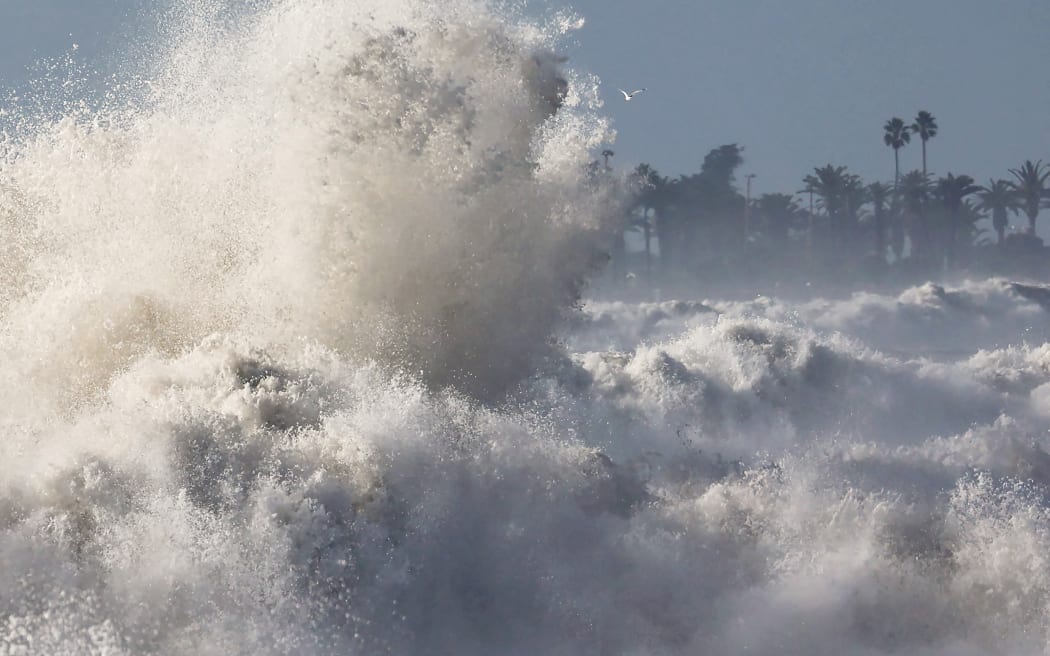 California coast braces for next onslaught of treacherous surf RNZ News