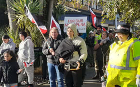 Hīkoi in support of Māori wards held in Palmerston North.