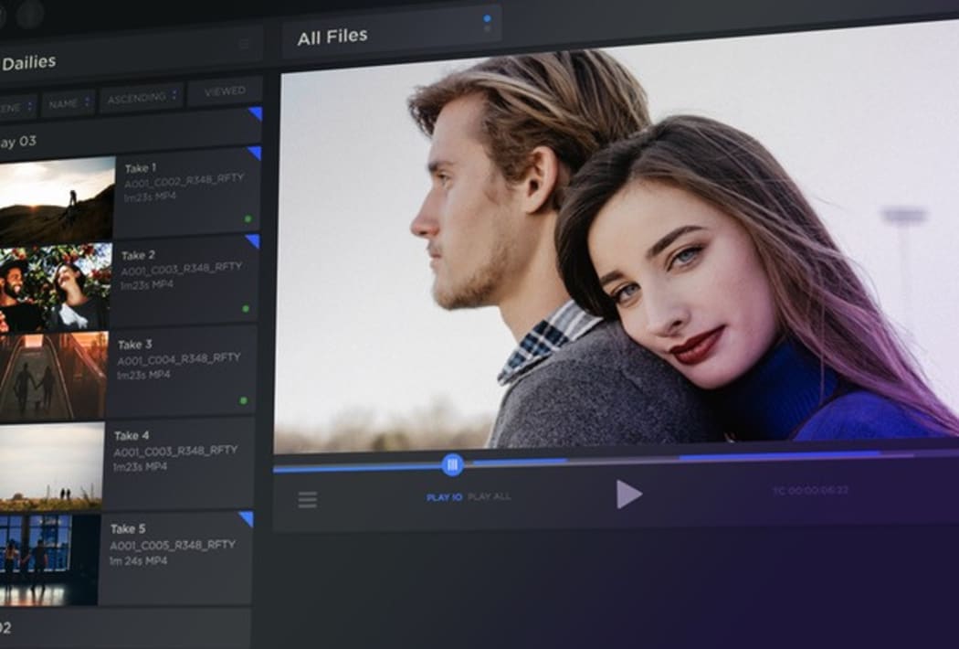 A screenshot of Moxion's software