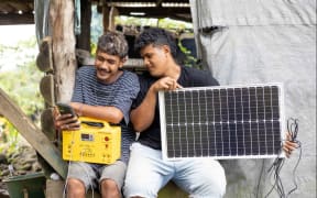 Samoan farmers are profiting from solar generators.