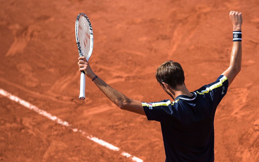 Russian tennis player Daniil Medvedev
