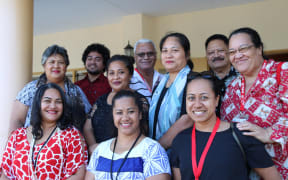 Members of Tonga's media