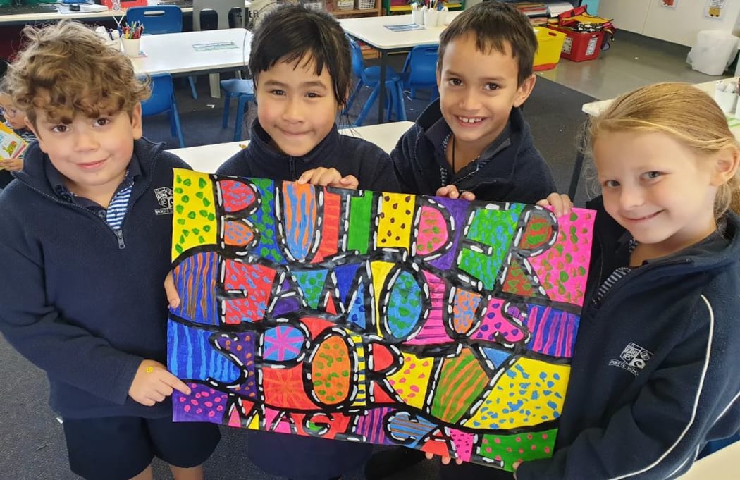 An entry from Pukete School year 2 pupils.