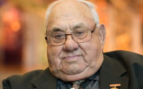 Master waka builder Hekenukumai (Hector) Busby is honoured at Te Waka Toi Awards 2013