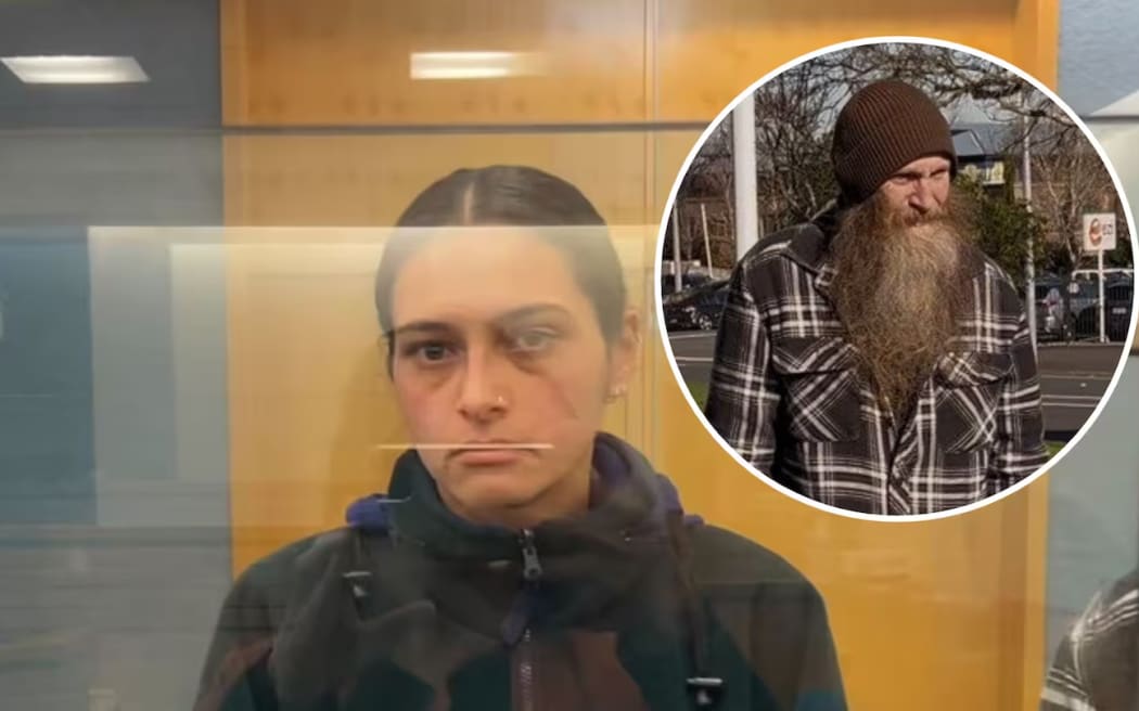 Jessie-Lee Daniela Ranford, left, and her father, James Lindsay Ranford. The pair was due to be sentenced in the Hamilton District Court today on a charge of burglary but the case was adjourned.