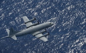 Royal New Zealand Air Force Orion P-3K2 aircraft.