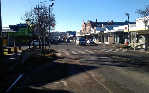 The main street of Balclutha.