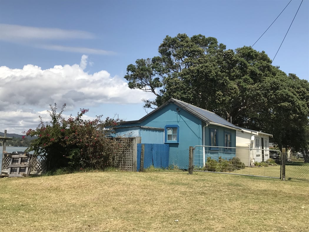 One of the 12 Whananaki North baches