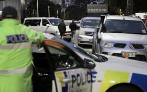 Convoy protest